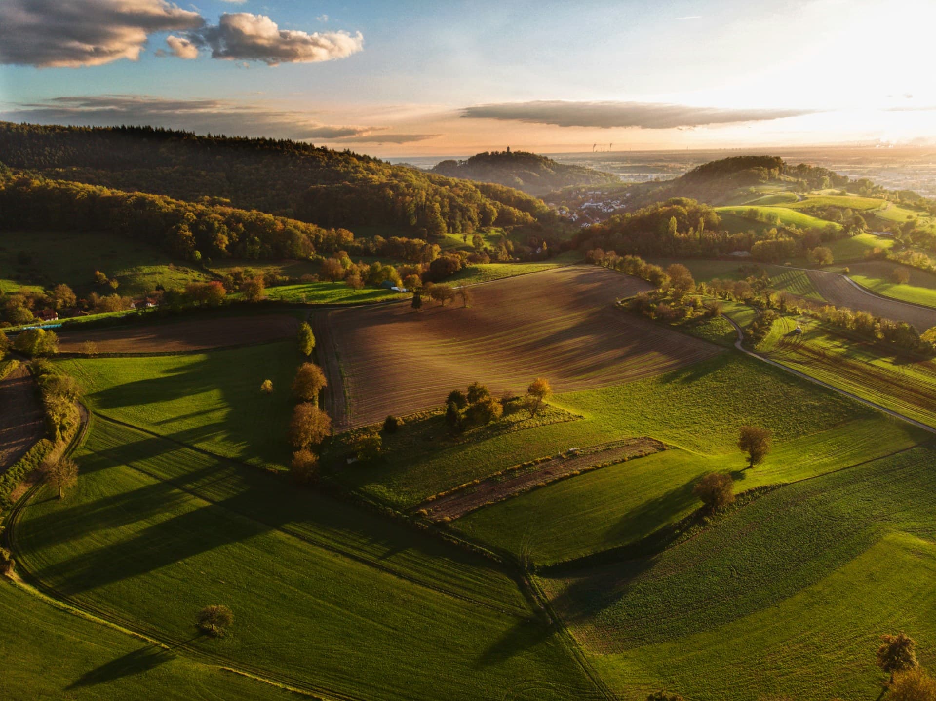 Lieferwagen auf der Autobahn